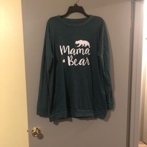 Worn Once! Mamma Bear Sweatshirt 💕